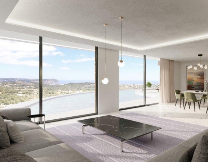 MODERNE DESIGN VILLA OP SLECHTS ENKELE MINUTEN VAN HET STRAND