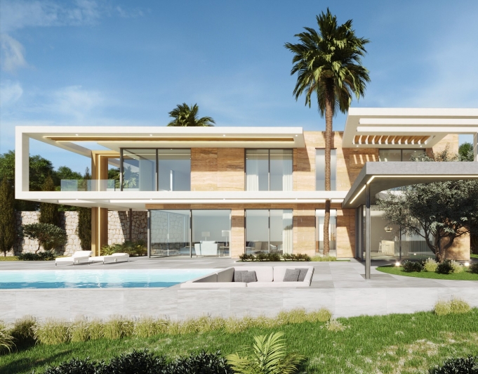 Moderne villa met 3 slaapkamers