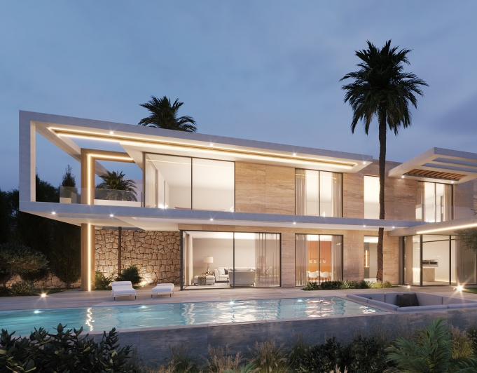Moderne villa met 3 slaapkamers