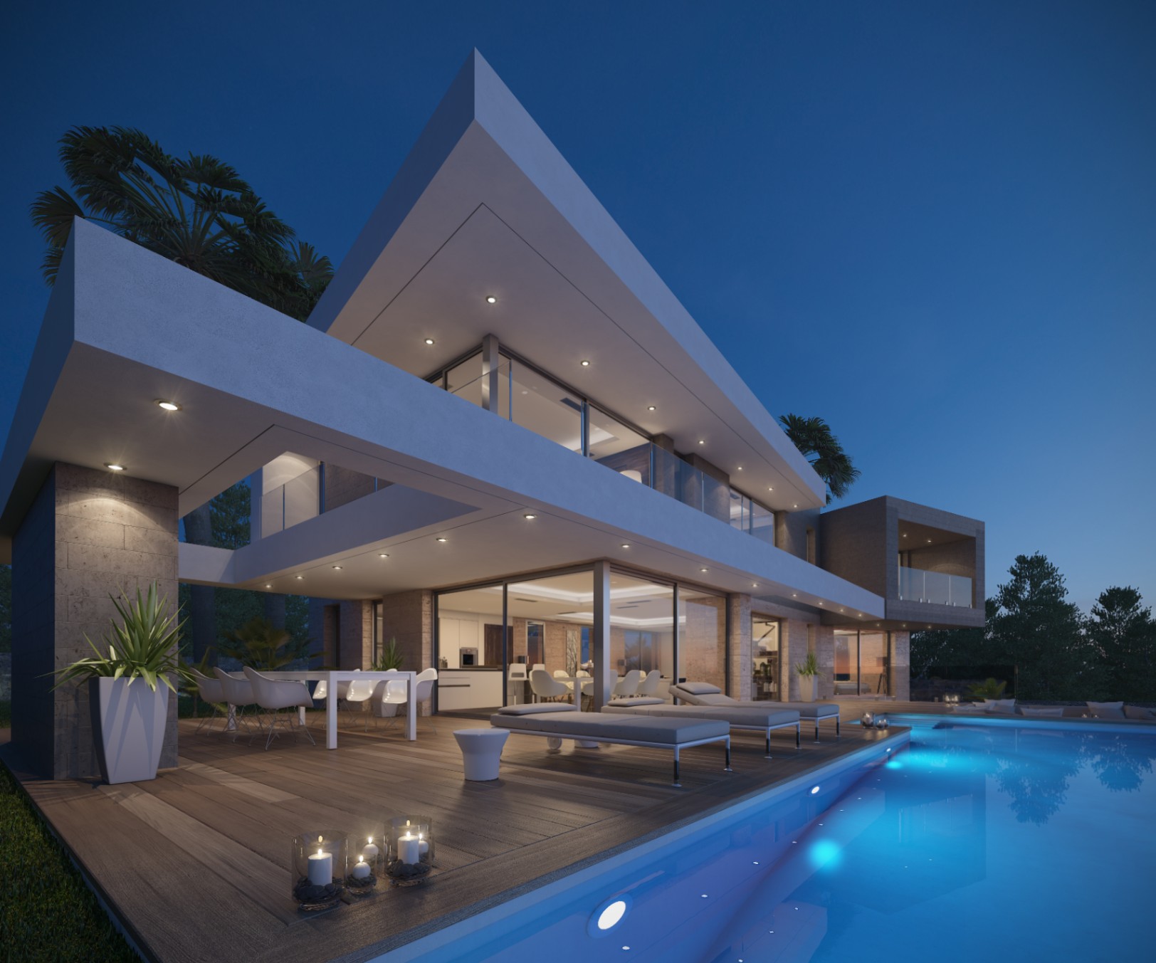 Luxe wonen in prachtige villa in Jávea met panoramisch uitzicht en hoogwaardige functies