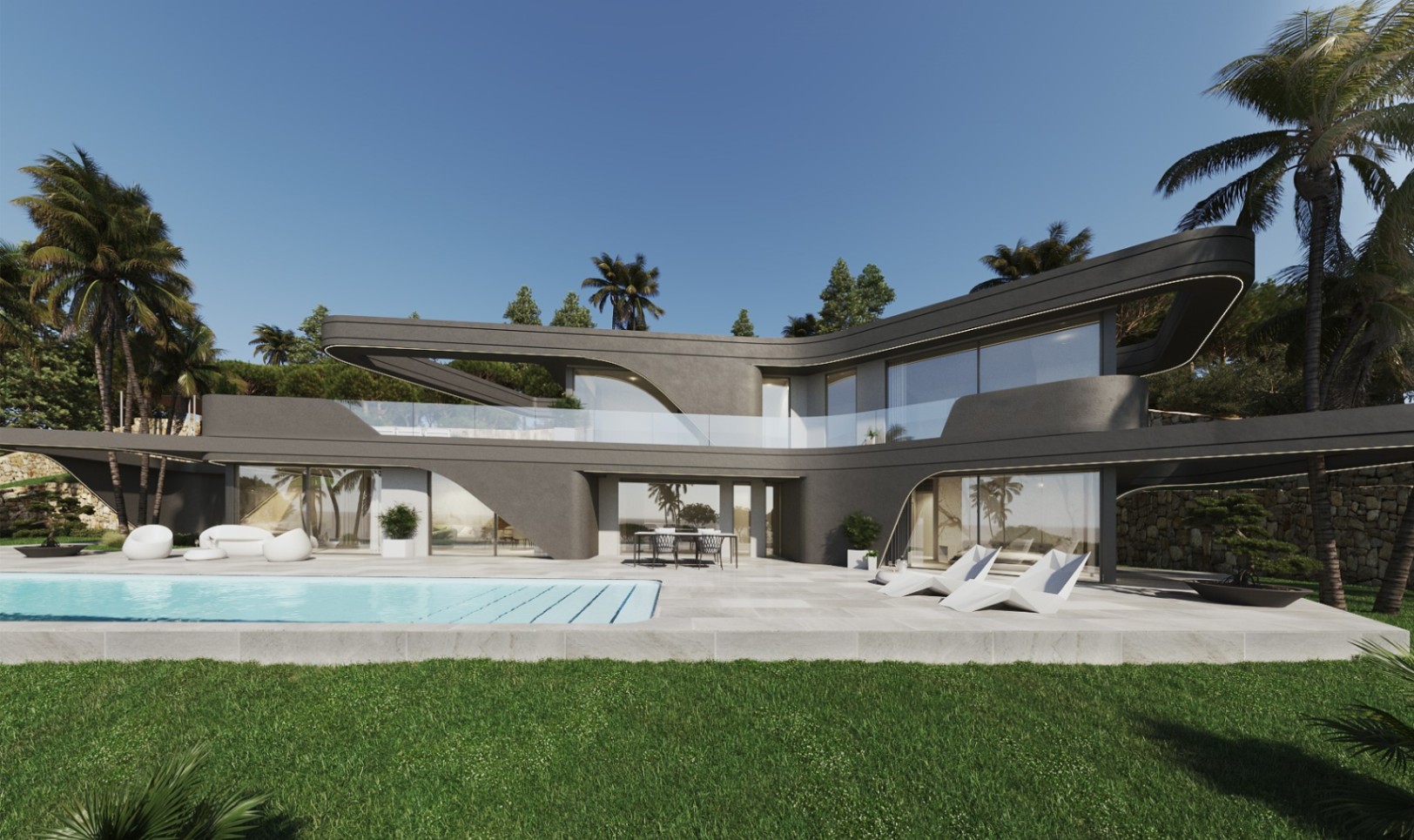Moderne avant-garde design Villa in Javea