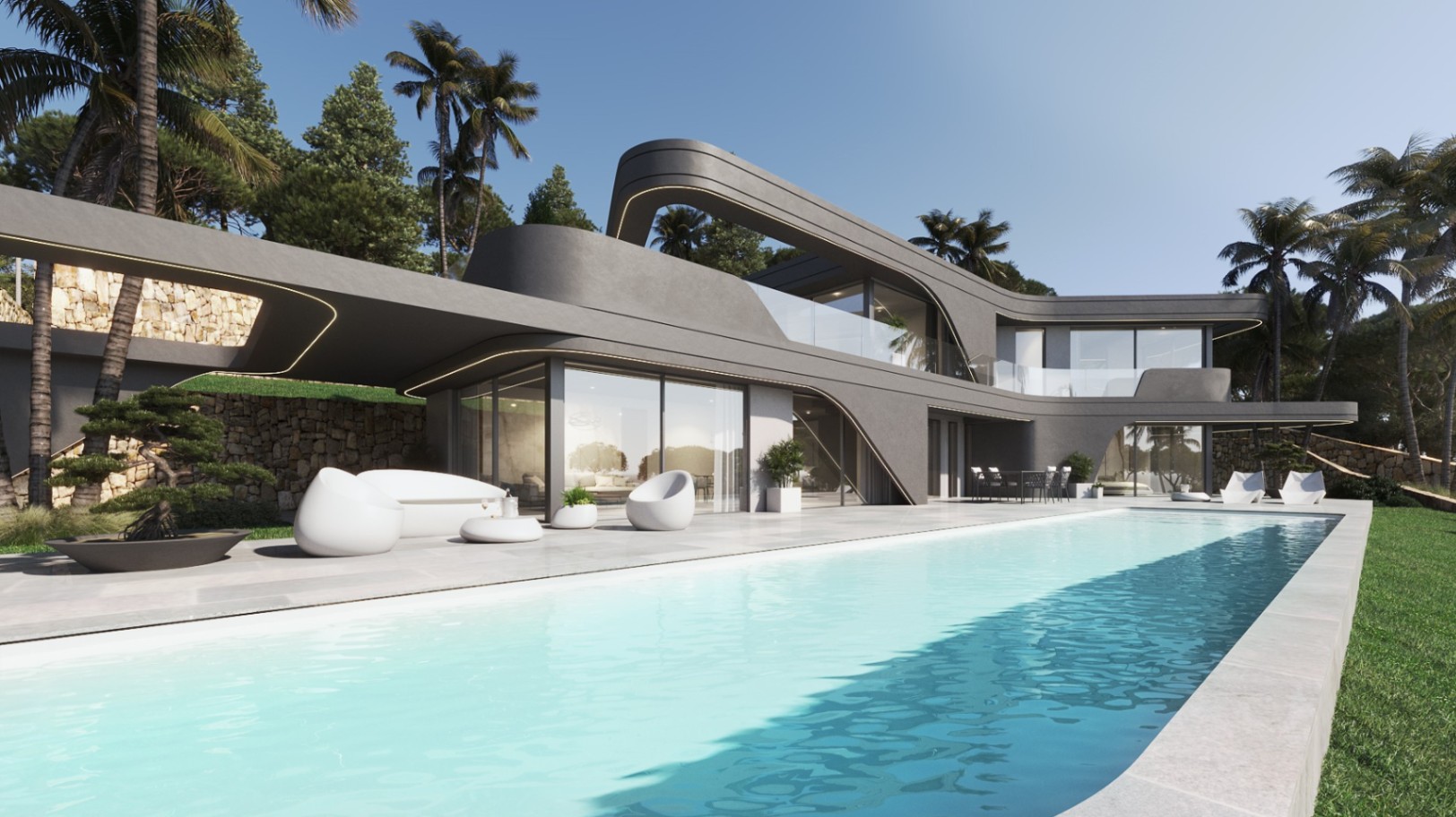 Moderne avant-garde design Villa in Javea