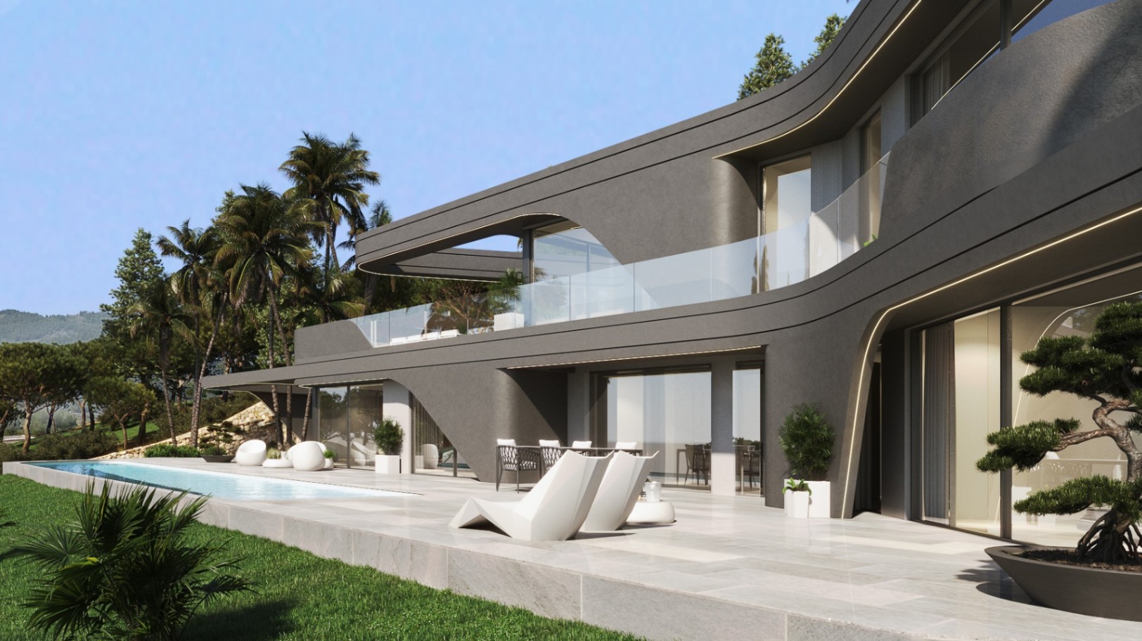 Moderne avant-garde design Villa in Javea