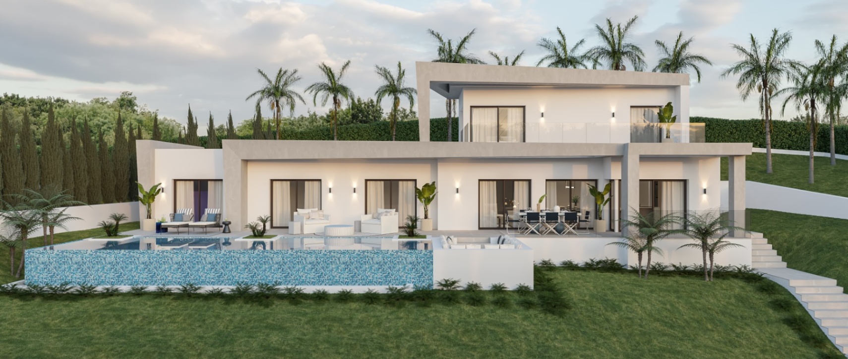 Moderne villa met 4 slaapkamers te koop in Javea
