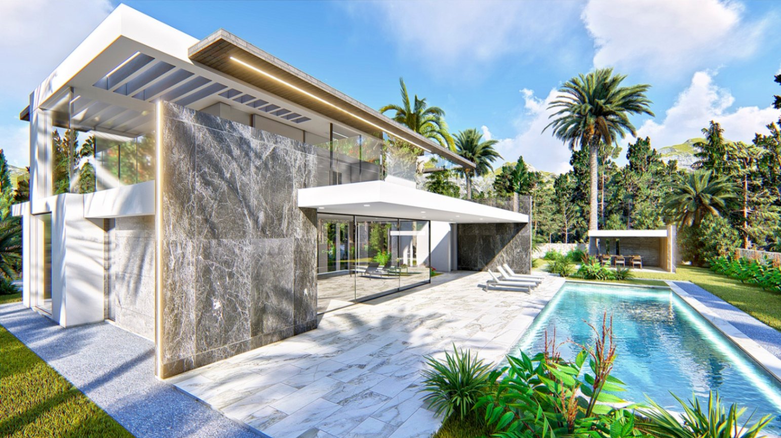 Luxe moderne villa met 5 slaapkamers in exclusief Javea: Costa Blanca wonen op zijn best!