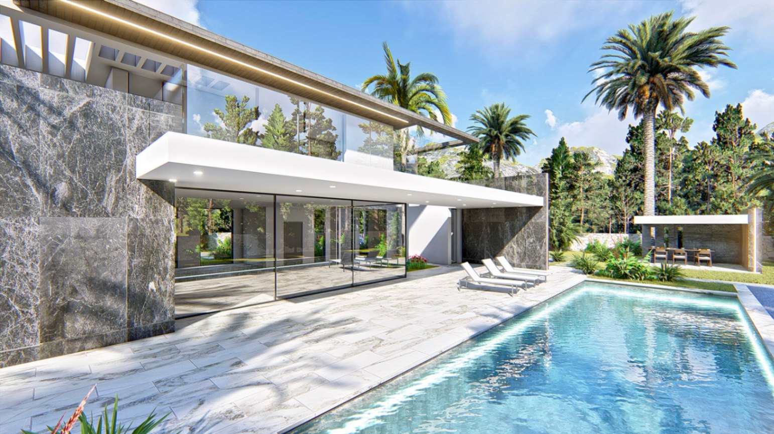 Luxe moderne villa met 5 slaapkamers in exclusief Javea: Costa Blanca wonen op zijn best!