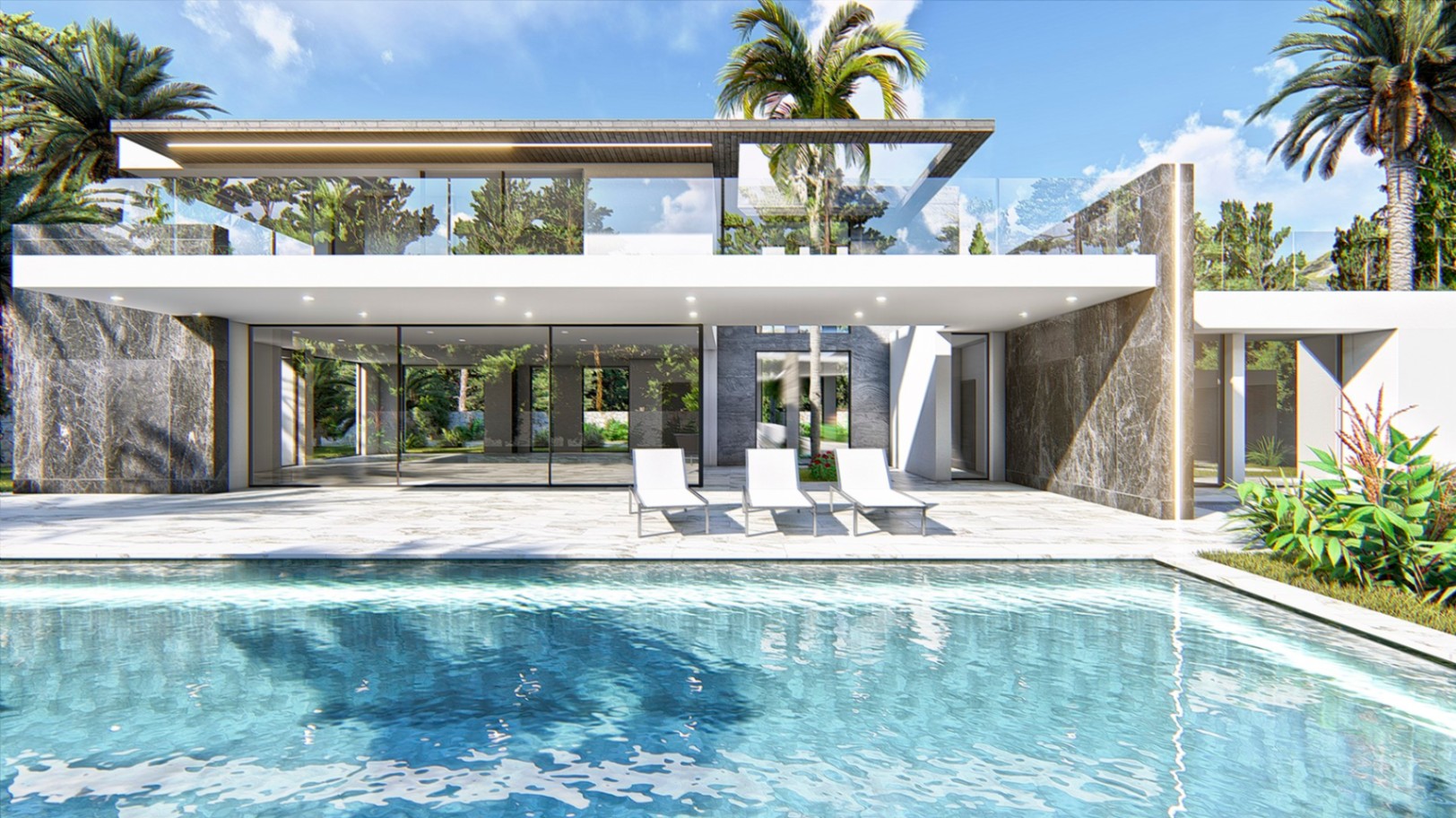 Luxe moderne villa met 5 slaapkamers in exclusief Javea: Costa Blanca wonen op zijn best!