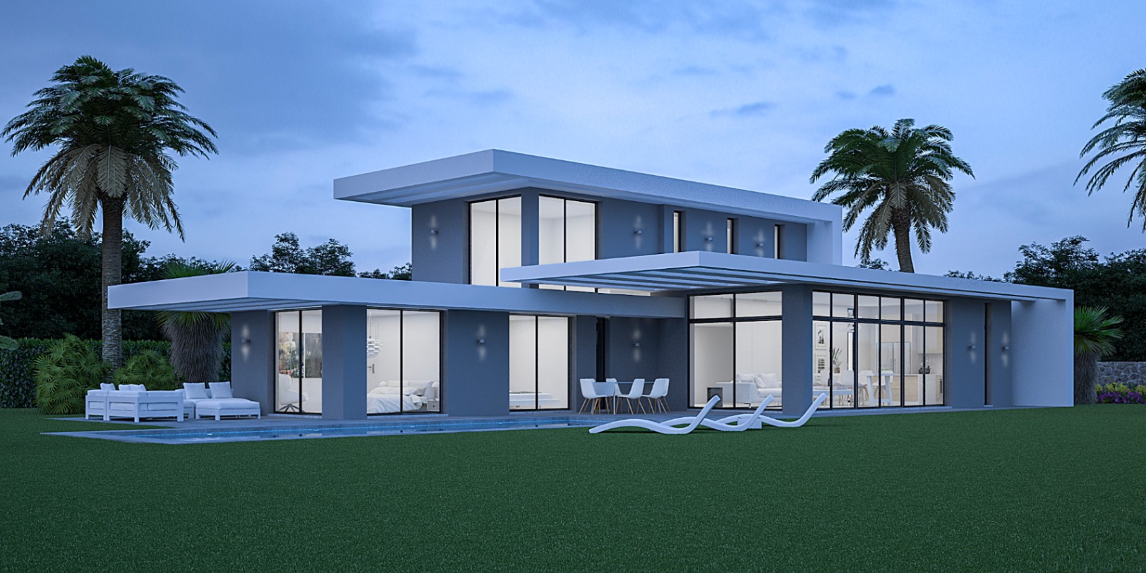 Rustige villa met twee verdiepingen: 3 slaapkamers, 2 badkamers, 8 minuten van de zee in een premium woonwijk