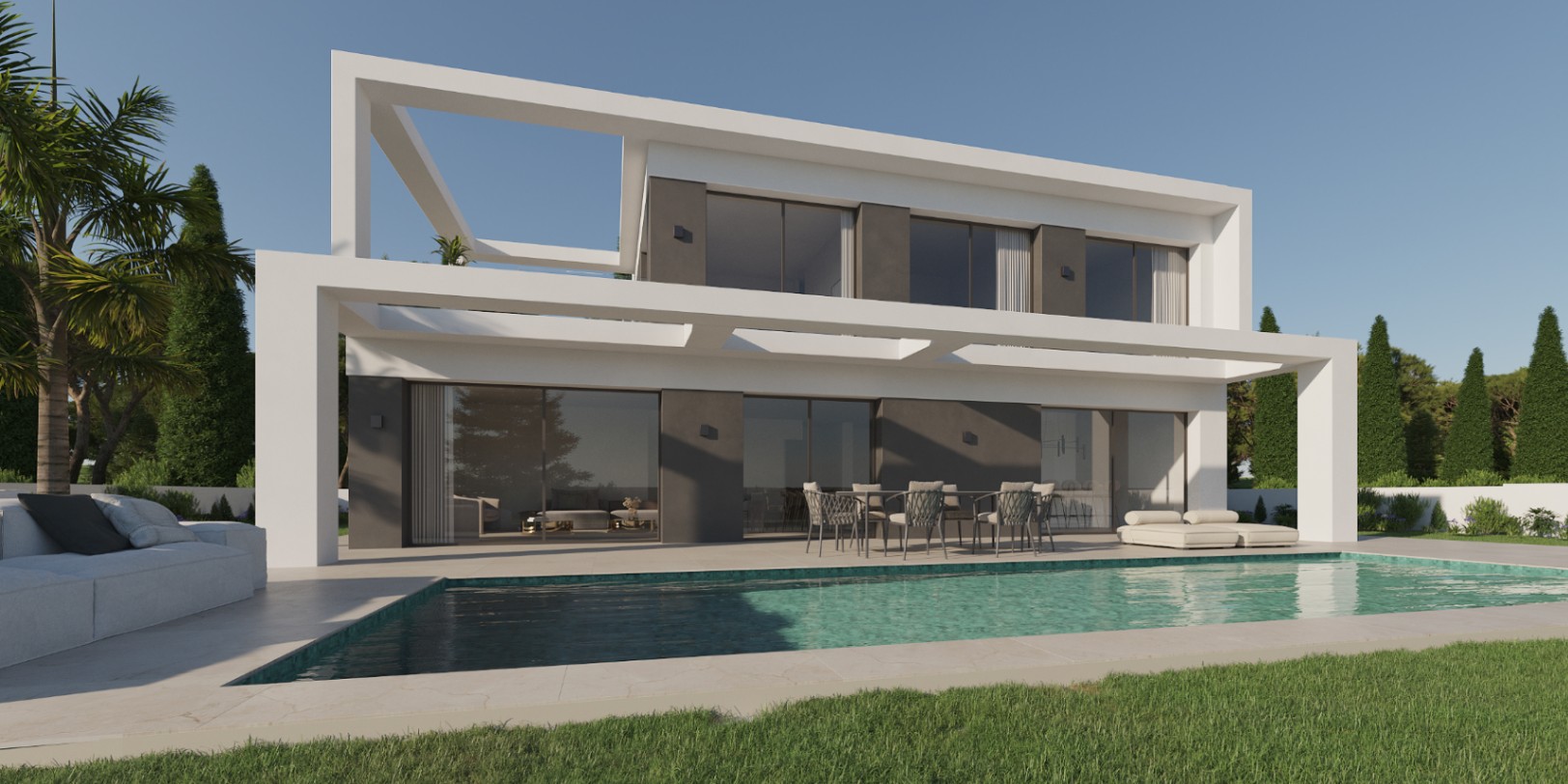 Prachtige luxe villa in Jávea: modern design in de buurt van internationale topscholen