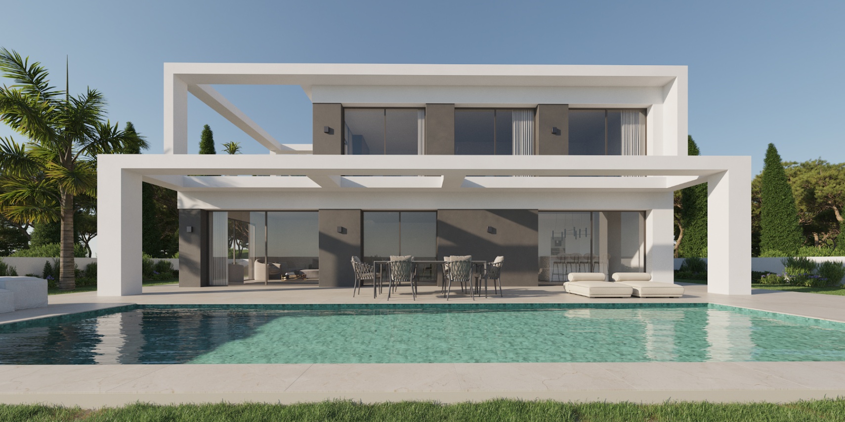 Prachtige luxe villa in Jávea: modern design in de buurt van internationale topscholen