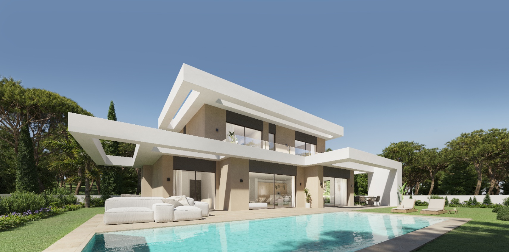 EEN EIGENTIJDS DESIGNPROJECT OP EEN TOPLOCATIE IN JAVEA, DICHT BIJ STRANDEN EN VOORZIENINGEN