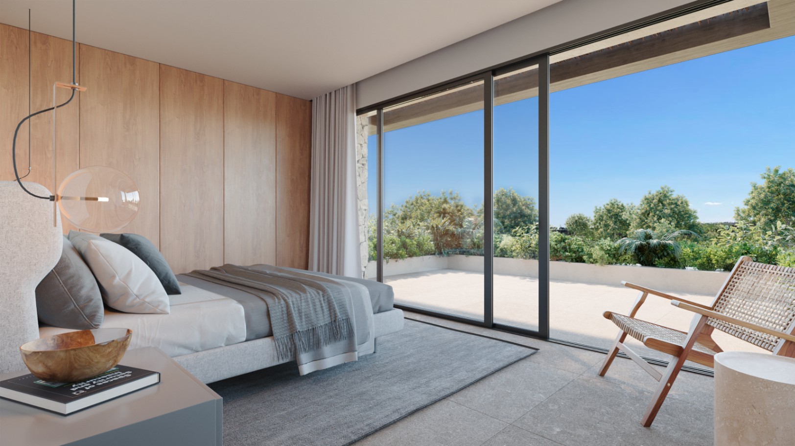 Luxe moderne villa met eigentijdse mediterrane stijl en elegante kenmerken