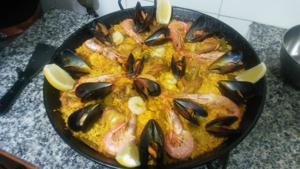 Paella om nooit te vergeten.