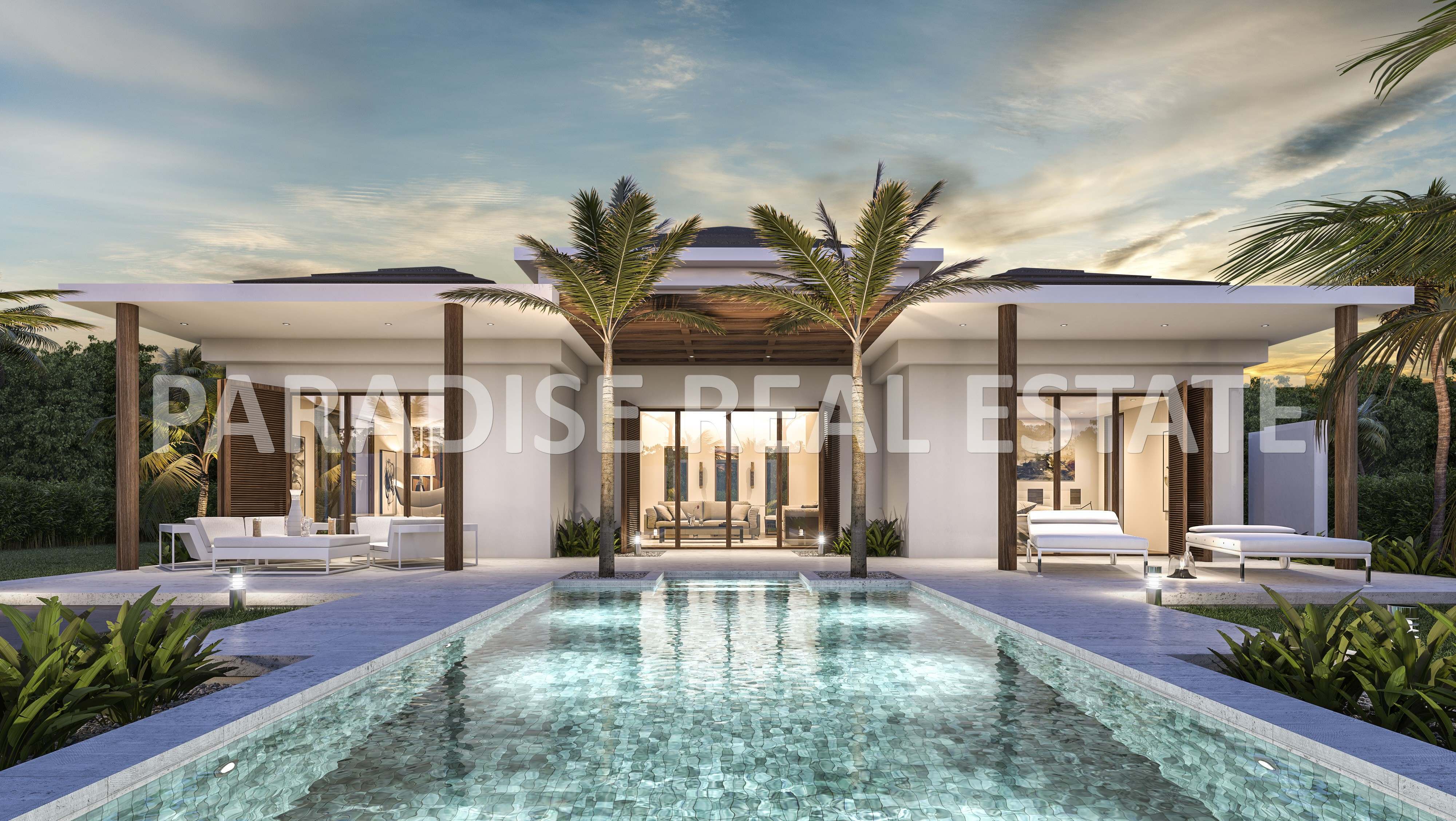 Villa te koop in La Cala, Javea in moderne luxe Balinese stijl.
