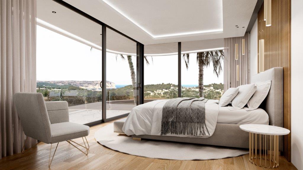 MODERNE DESIGN VILLA OP SLECHTS ENKELE MINUTEN VAN HET STRAND