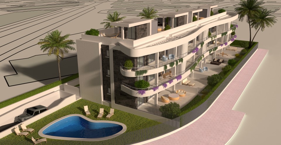 Luxe appartementen in Javea op 5 minuten van het Arenal strand